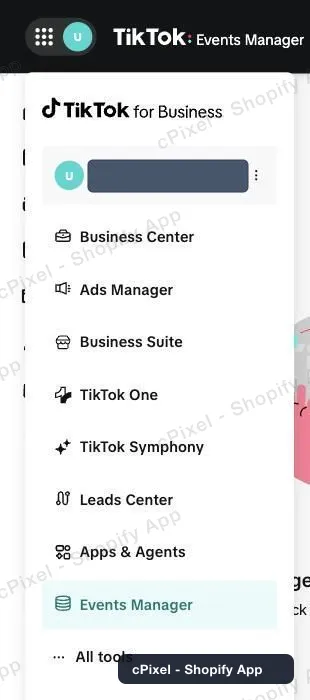 Switch to Events Manager